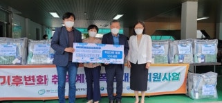 대전 서구 월평2동, 관내 취약계층에 폭염대응 용품 전달