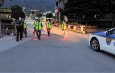 구례경찰 간전파출소, 보행자 안전 위한 지속 순찰