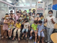 광양제철소 전래놀이문화 재능봉사단, 어린이에 달고나 만들기 체험 선물