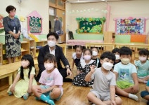 김대중 전남교육감, 영암서 초등돌봄교실 현장 소통