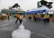 곡성군 보건의료원, 곡성119안전센터와 합동 소방훈련 실시