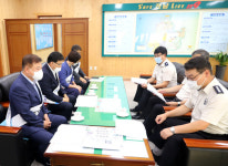 강종만 영광군수, 영광소방서 찾아 내 직장 주소 갖기운동 펼쳐