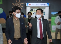 서철모 대전 서구청장, 남선공원 종합체육관 현장 살펴