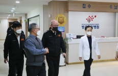 천안서북소방서, 쌍용요양병원 관서장 현장 지도 방문