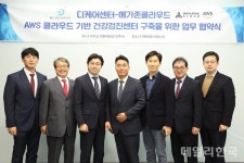 디케어센터-㈜메가존클라우드, 스마트 의료서비스 구축 맞손