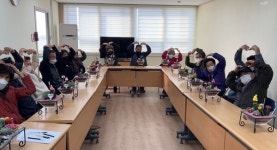 법동종합사회복지관  한마음 꽃이 피었습니다