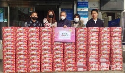 대구 평리3동 광성사, 취약계층에 라면 200박스 기부