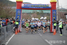 영천시, 내달 2일 영천댐 벚꽃100리길 마라톤대회 개최
