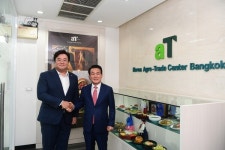 백성현 논산시장, 태국 aT방콕지사 찾아 수출 확대 전략 펼쳐