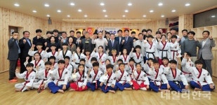 김진열 군위군수, 경북도민체전 선수단 방문 격려
