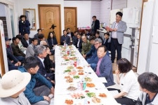 최민호 시장 주민과 장군면 역사문화·관광 자원 육성할 것