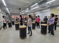 대전 서구 도마2동 주민자치회, 스트레스 날리는 난타교실 개강