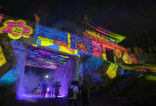 공주시, 공산성 미디어아트 백제의 夢(몽) 9일 개막