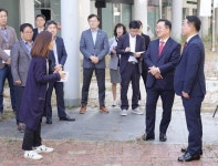이장우 대전시장, 민선 8기 두 번째 자치구 순회 시작