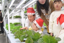 백성현 논산시장, 어린이들과 함께 스마트팜 체험