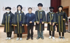 한국신지식인협회, 울릉중학교 학생에게 4년째 장학금 전달