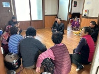 정제원 함평군 나산면장, 갑진년 새해맞이 경로당 방문