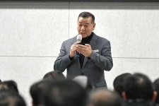 최원철 공주시장, 이인면 시도11호 상습침수도로 보호벽 설치