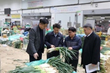 대전농협 노·사 대표, 설 명절 대비 농산물 수급상황 살펴