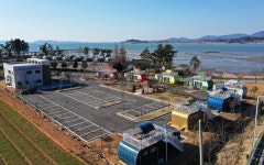 함평군, 돌머리 해수욕장 하우스캠핑장 개장