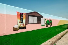 당진 우강면 공포리, 우리마을 벽화그리기 완료