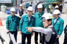 박희조 동구청장, 건설현장 찾아 집중안전점검