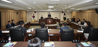 대전중구의회, 제258회 제1차정례회 개회