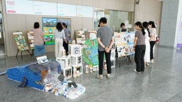 삼성전기, 사내 어린이집 환경 작품 전시회