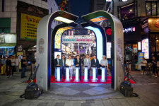 김해 먹거리 1번지 열정의 거리, 빛의 거리로 재탄생