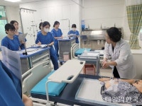 경북보건대, 간호학부 핵심 간호술 하계 캠프 가져