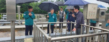 예천군, 호우 대비 정수장·공공하수처리장 집중 점검 