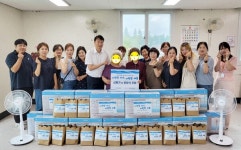 대덕구노인종합복지관 신대노인복지관, 취약 독거 노인에 선풍기와 영양식 전달