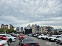 포항 장성동 공영주차장 아파트 현장 근로자 전용 주차 논란