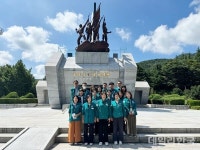 칠곡교육지원청, 다부동 전적기념관 안보 현장 견학