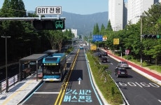 창원 S-BRT 개통 120일…일부 구간 또 개선공사 예정