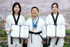 대전 서구청 여자태권도팀 개인종목 금메달 획득