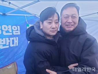 강태선, 대한체육회장 후보 의사 표명서 제출...박창범 단식 현장 찾아 응원