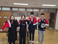 세종 두루고 학생·교직원, 이웃돕기 기부금 전달