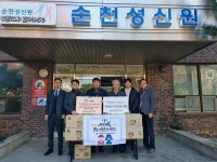 순천교육지원청, 설맞이 사회복지시설 위문 방문