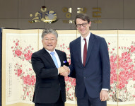 주한 프랑스 대사, 영광군 방문