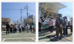 통도사자비원, 푸드트럭 간식 나눔 행사 개최