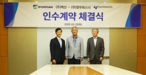 벽산, 40년 업력 영우화스너 인수한다...주식매매계약 체결