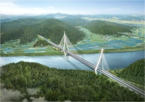 총연장 1km 의령낙동대교 서북부경남 새 랜드마크