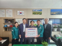 신당초 총동창회, 예천군에 고향사랑기부금 725만원 기탁