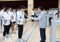 대전교육청, 제54회 전국소년체육대회 대표선수 격려