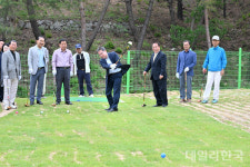 대구 군위군, 위천수변테마파크 파크골프장 개장