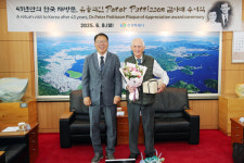 마산결핵병원의 아버지 패티슨 박사 창원 방문