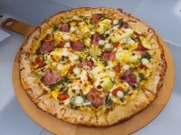 [현장] 유럽 감성 물씬…2030 여성 공략 맘스피자 신메뉴 먹어보니