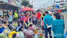 영천시, 공설시장 불법 노점 계도…버스정류장 안전 확보
