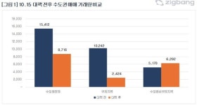 10·15 대책 이후 수도권 비규제지역 풍선효과